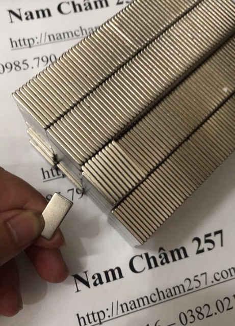 [Xả Kho] Nam châm viên 20x10x2mm, loại nam châm trắng đất hiếm lực hút siêu mạnh.