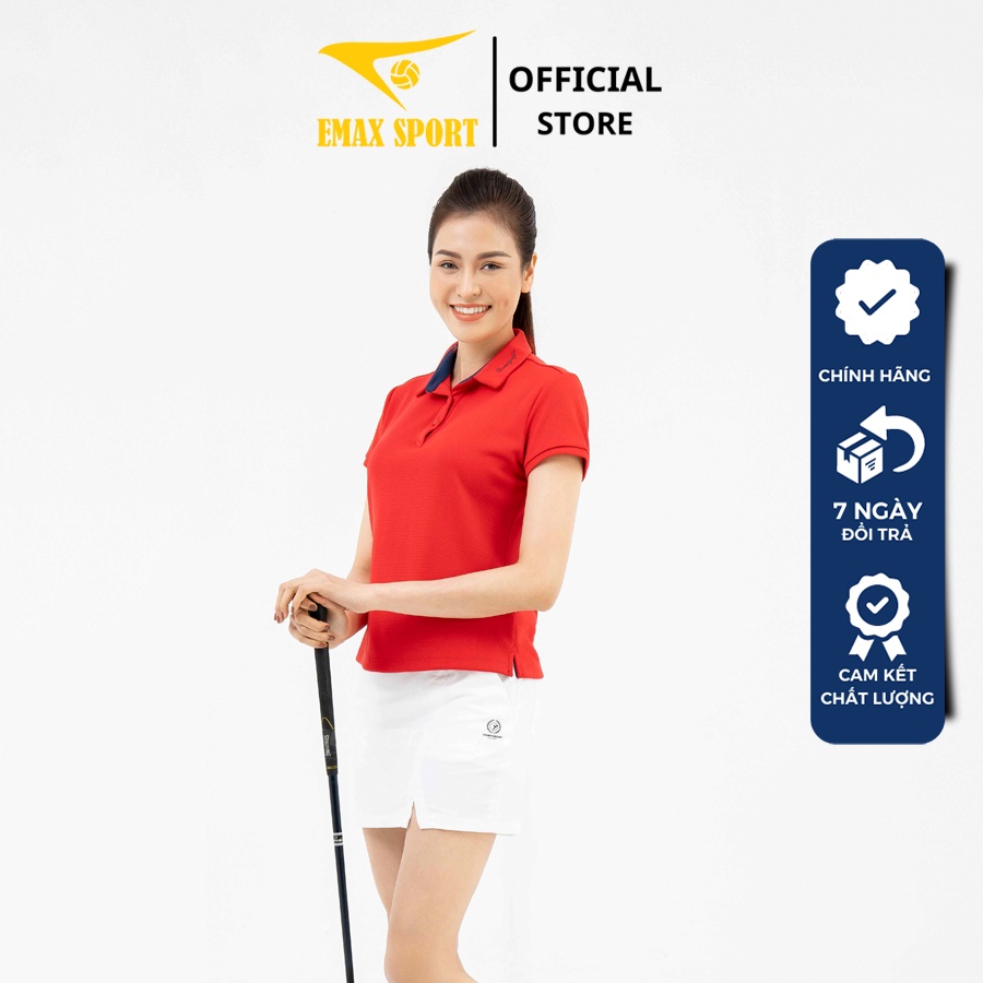 Áo Thể Thao Golf Nữ Donexpro Thiết Kế Tinh Tế, Kiểu Dáng Trẻ Trung, Logo Thêu Nổi Bật AC - 3676