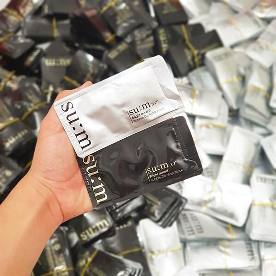 Mặt nạ sủi bọt thải độc Sum chính hãng Hàn Quốc | Thế Giới Skin Care