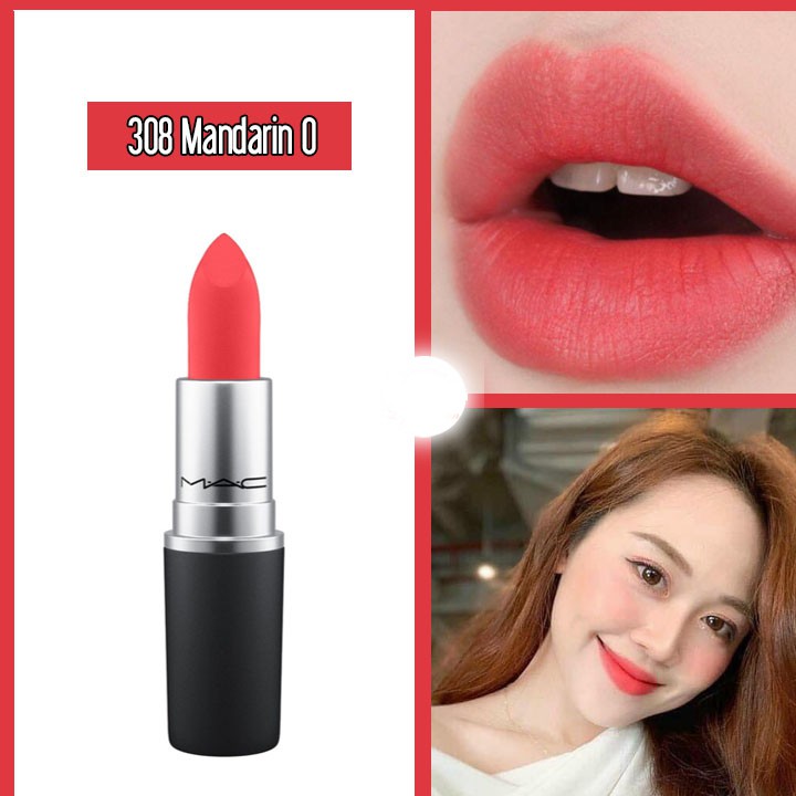 Son MAC Mandarin 308 còn màu 510,303, 315 xã lỗ