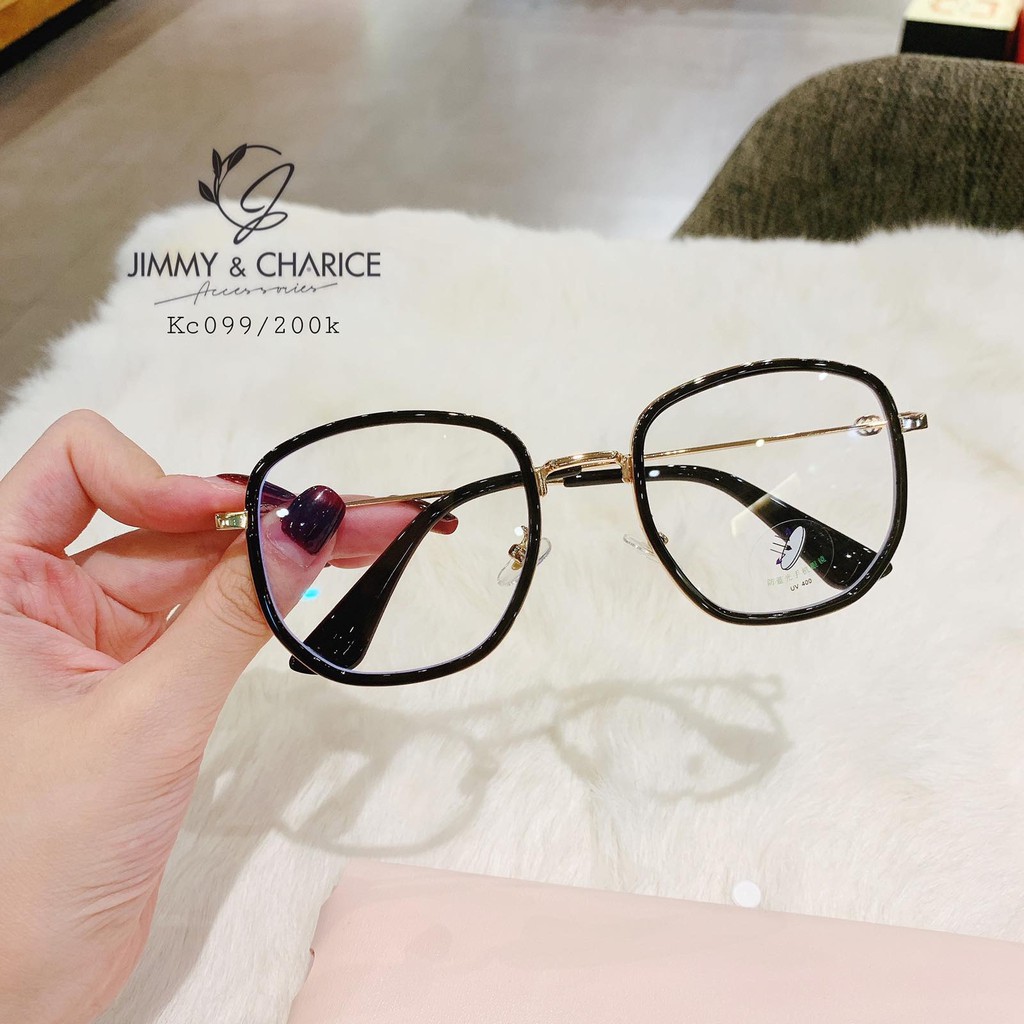 Gọng kính cận nữ Jimmy & Charice Hàn Quốc cao cấp có cắt mắt cận loạn viễn theo yêu cầu. | BigBuy360 - bigbuy360.vn