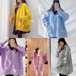 Áo KHOÁC HOODIE dáng rộng - Unicorn màu hồng