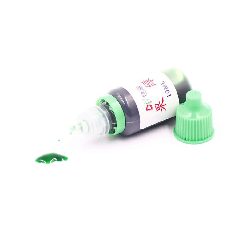 Set 7 thuốc nhuộm màu pha lê bằng nhựa Epoxy 10ml làm trang sức thủ công