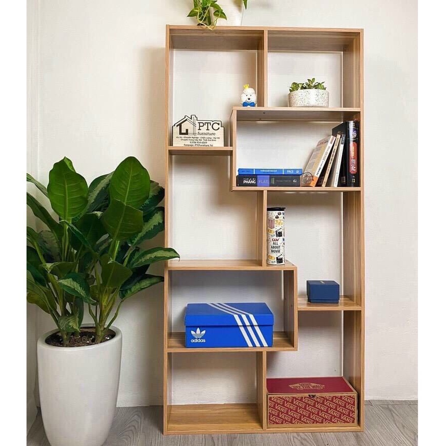 Kệ sách gỗ chữ U gỗ MDF loại tốt uy tín 140x70x20 tiện lợi 2022