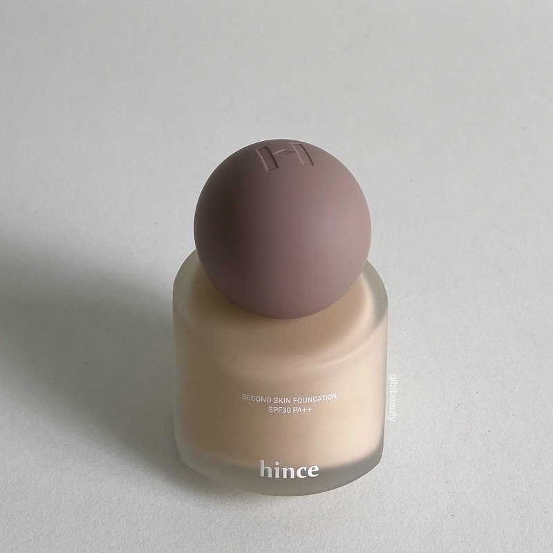 Kem nền Hince second skin foundation