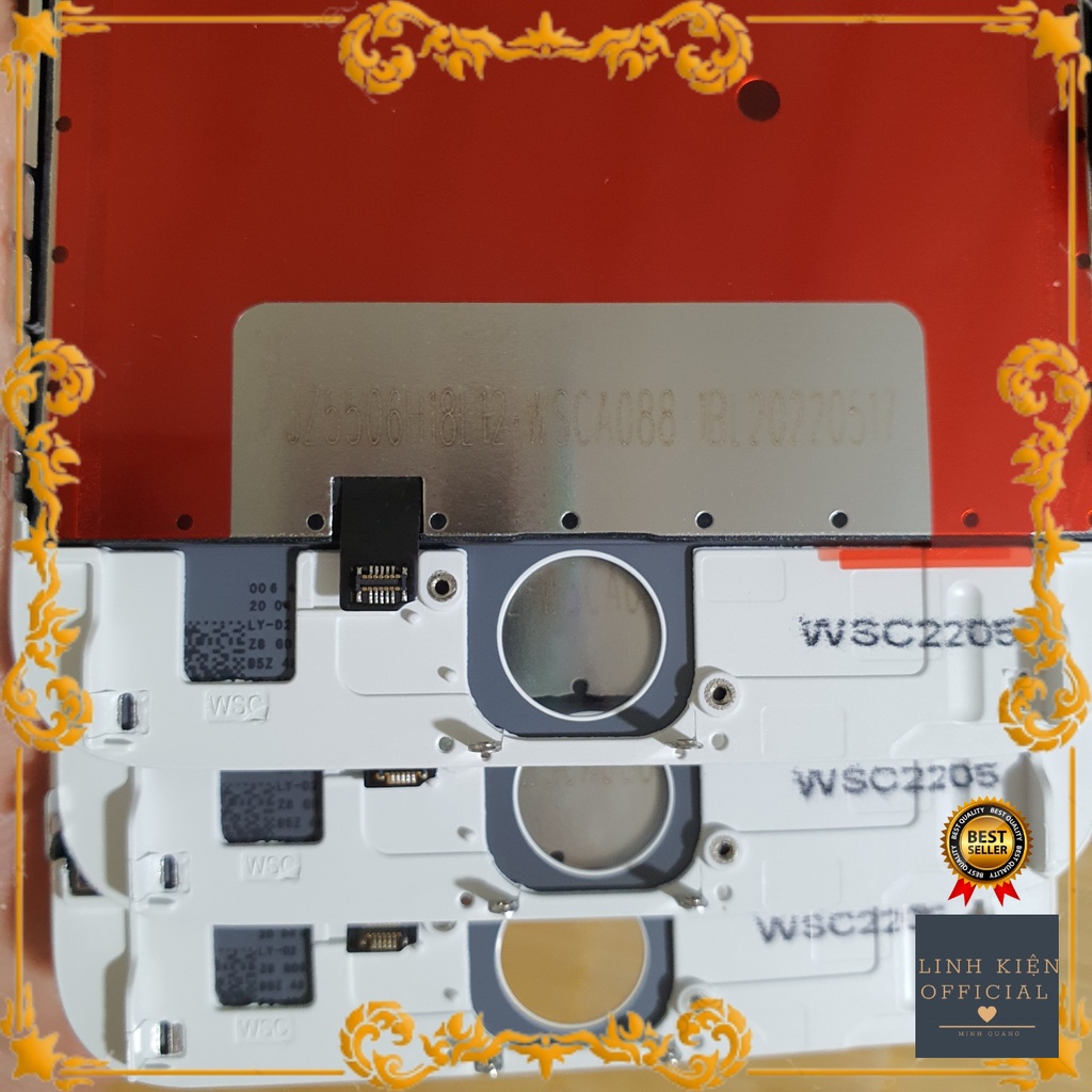 Màn iphone 6s plus zin new màu đen trắng