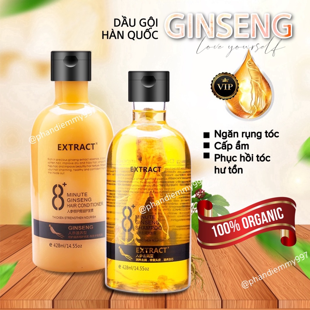 DẦU GỘI NHÂN SÂM VÀNG #SISI.LEMON