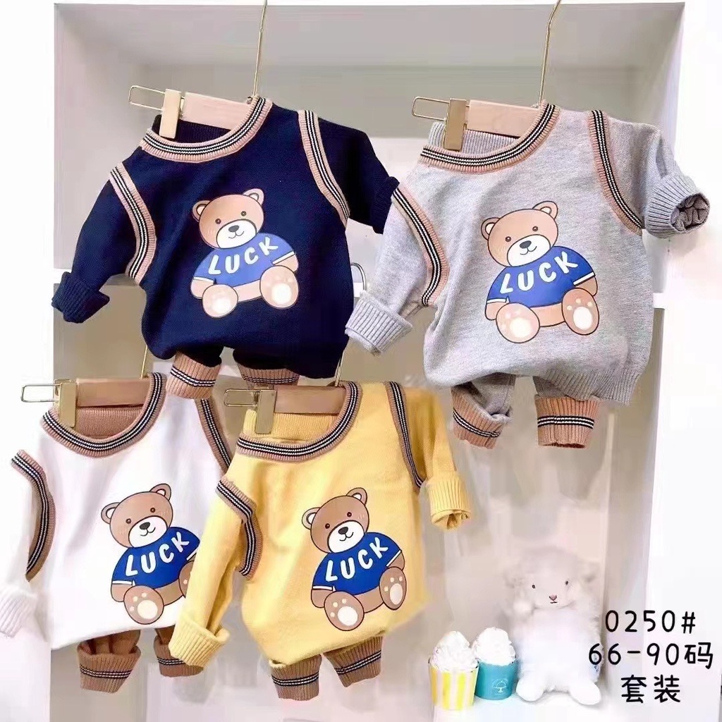 Bộ Len Cho Bé Nhiều Mẫu size 66-90, Bộ Len Công Tử Cho Bé Trai 5-13kg