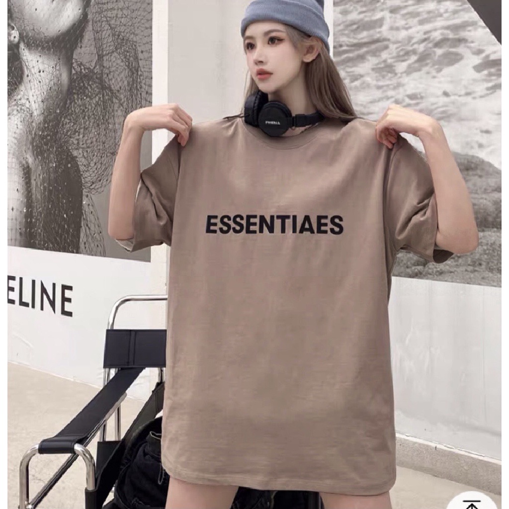 Áo thun tay lỡ form rộng - phông nam nữ cotton oversize - T shirt essentials b - 2N Unisex | BigBuy360 - bigbuy360.vn
