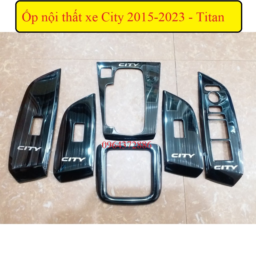 Ốp Nội Thất Xe Honda City 2015 - 2023 Titan cao cấp