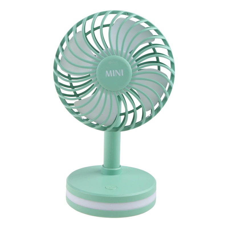 Quạt Nhỏ Để Bàn 3 Cánh 3 Tốc Độ Kèm Sạc USB Tiện Dụng Cho Xe Hơi / Xe Tải