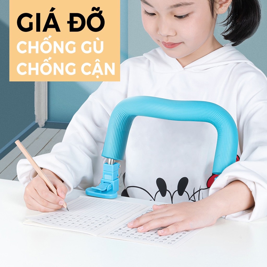 Giá đỡ ngực chống gù lưng cận thị, chống vẹo cột sống cho bé khi ngồi học