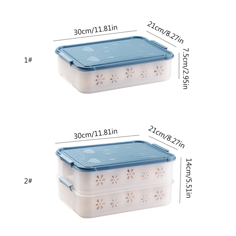 Hộp Đựng Trứng Hai Tầng Bằng Nhựa Siêu One / Hai Lớp