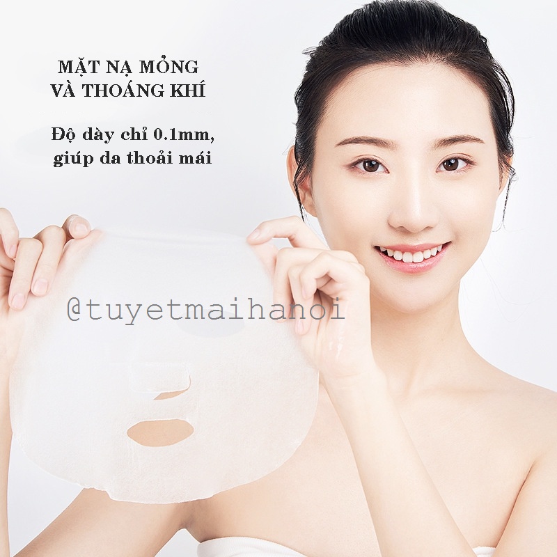 Mặt nạ dưỡng trắng da và xóa mờ tàn nhang Venzen cao cấp - Whitening Freckle Facial Mask