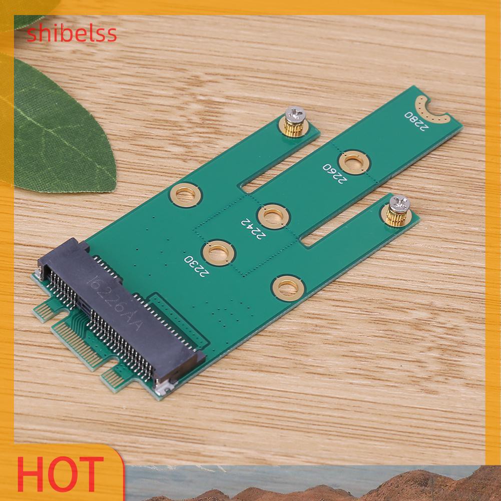 Bộ Chuyển Đổi Shibelss Ngff M.2 B + M Key Sang Msata Mini Pci-E Sata 3.0 Ssd Thẻ | BigBuy360 - bigbuy360.vn
