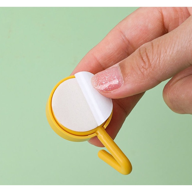 Móc dán tường dễ thương 3D móc treo đồ treo chìa khóa hoạt hình đa năng tiện dụng