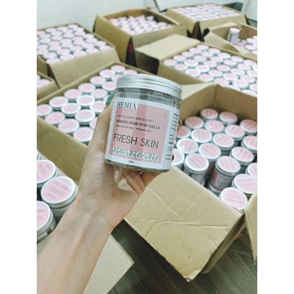 [Chính Hãng] Tẩy Da Chết Organic Cafe Sữa Non HEMIA Hàn Quốc | BigBuy360 - bigbuy360.vn