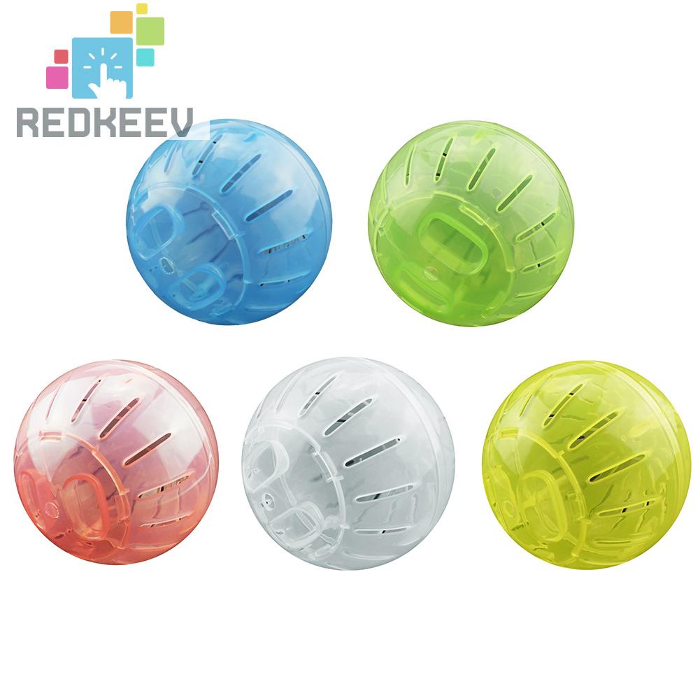 Bóng lăn nhựa 12cm dùng chạy vận động dành cho chuột hamster