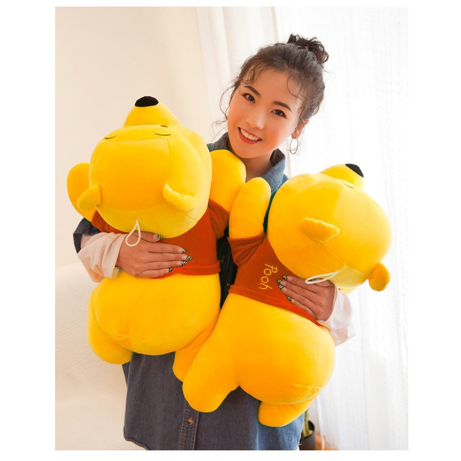 GẤU BÔNG GỐI ÔM GẤU POOH DỄ THƯƠNG (35CM---&gt;60CM)