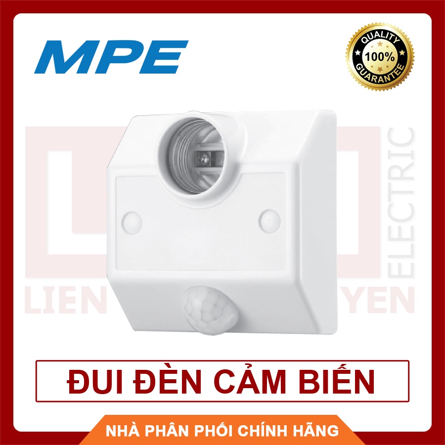 Đuôi Cảm Biến MPE, BH 2 Năm, Đuôi đèn cảm biến chuyển động ngoại IRHD2 E27, Hàng Việt Nam, Công nghệ Đức
