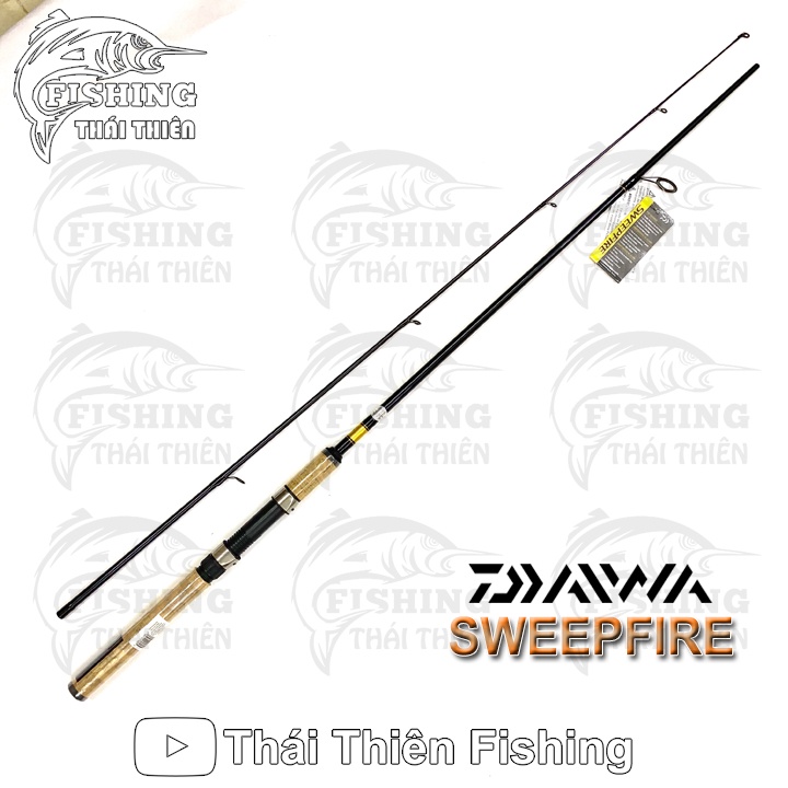 Cần câu cá Daiwa Sweepfire 2m1 Cần lure máy đứng