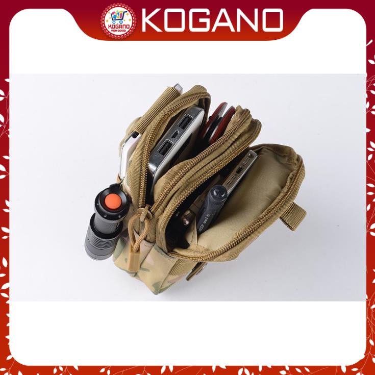 Túi Thắt Lưng KOGANO EDC Đeo Hông Đa Năng Chống Nước Đi Du Lịch, Xe Máy, Chạy Bộ Nhiều Ngăn FB-001029