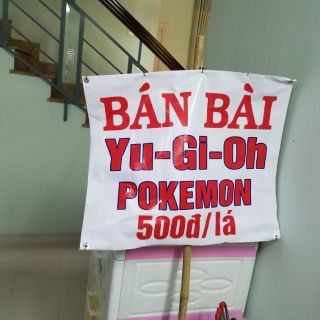 Bài Yu-Gi-Oh yugioh giá rẻ tem bạc 500đ/lá