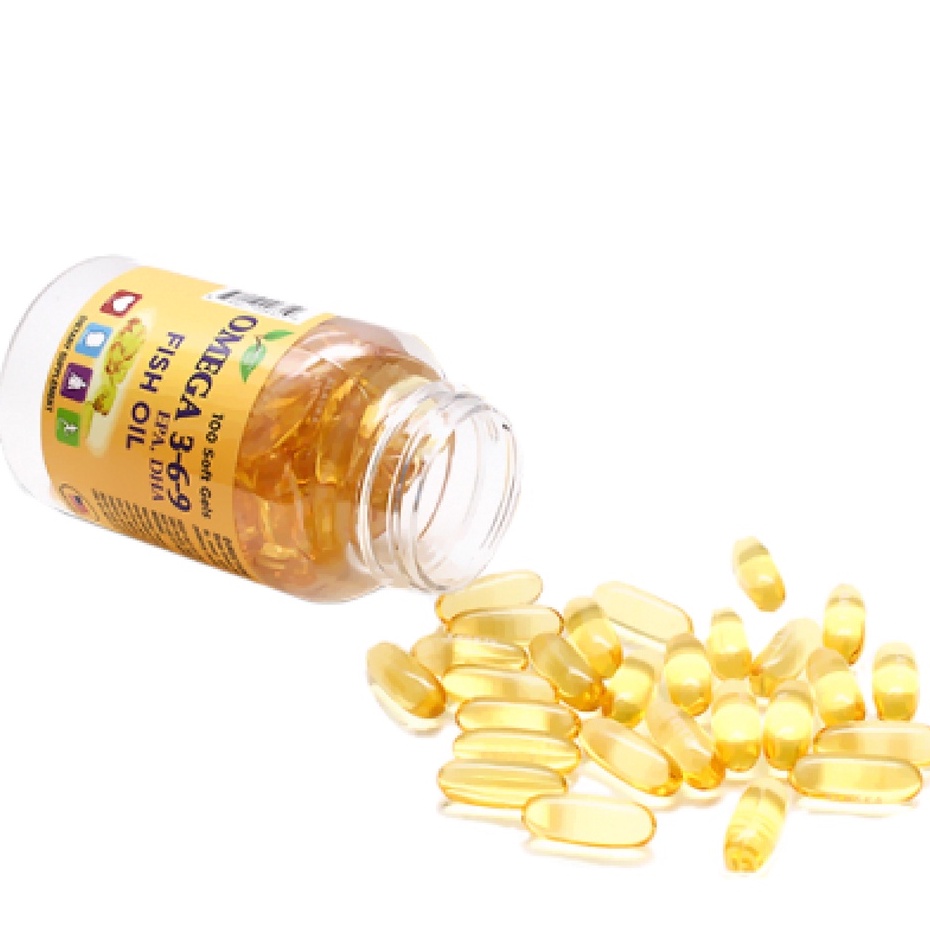 [NHẬP KHẨU MỸ] Viên dầu cá Nature Gift Omega 369 Fish Oil (Hộp 100v) - Hỗ trợ giảm mỡ máu. Tốt cho não, mắt, tim mạch | Thế Giới Skin Care