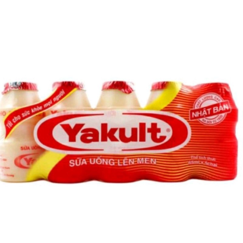 Sữa uống lên men Yakult lốc 5 chai