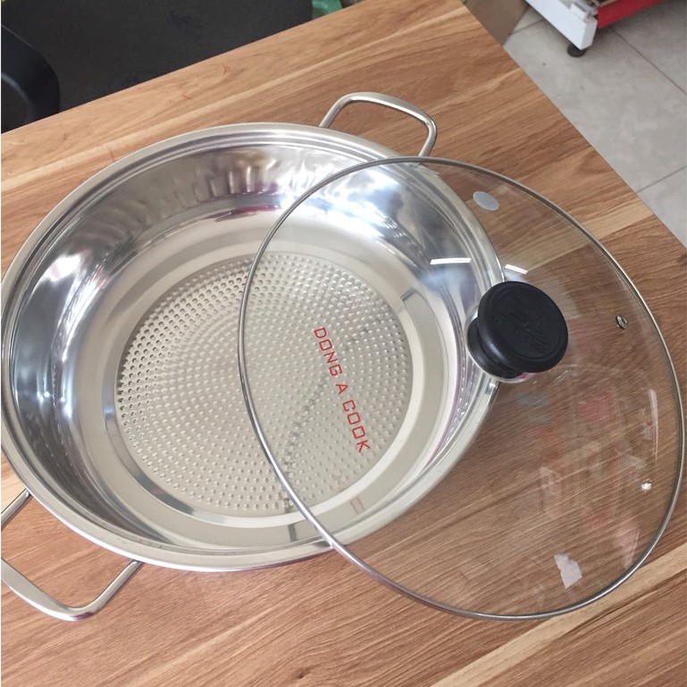 Chảo lẩu đun bếp từ 28cm LOẠI DÀY HÀNG ĐẸP