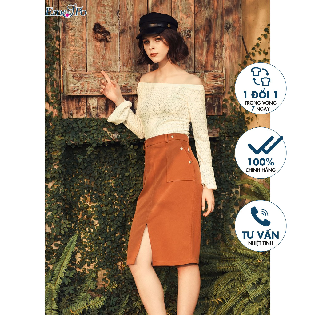 Áo trễ vai tay dài Emspo SML1891