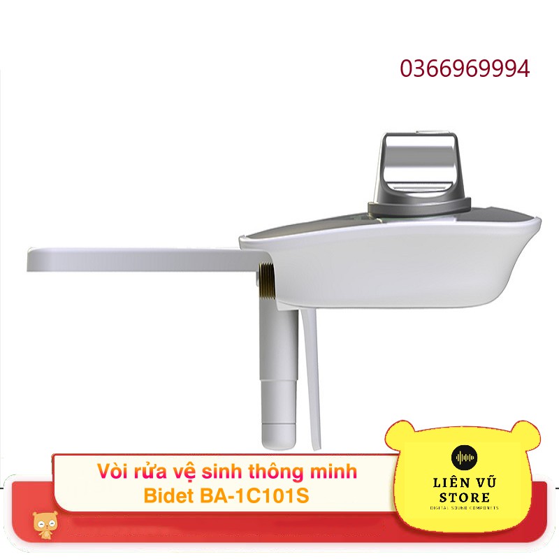 Vòi rửa vệ sinh thông minh Bidet BA-1C101S [Chính hãng - Bảo hành 3 năm] Liên Vũ Store