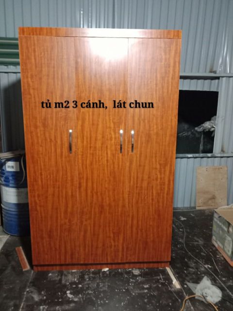 Tủ gỗ 1m2/ 3 cánh gỗ công nghiệp