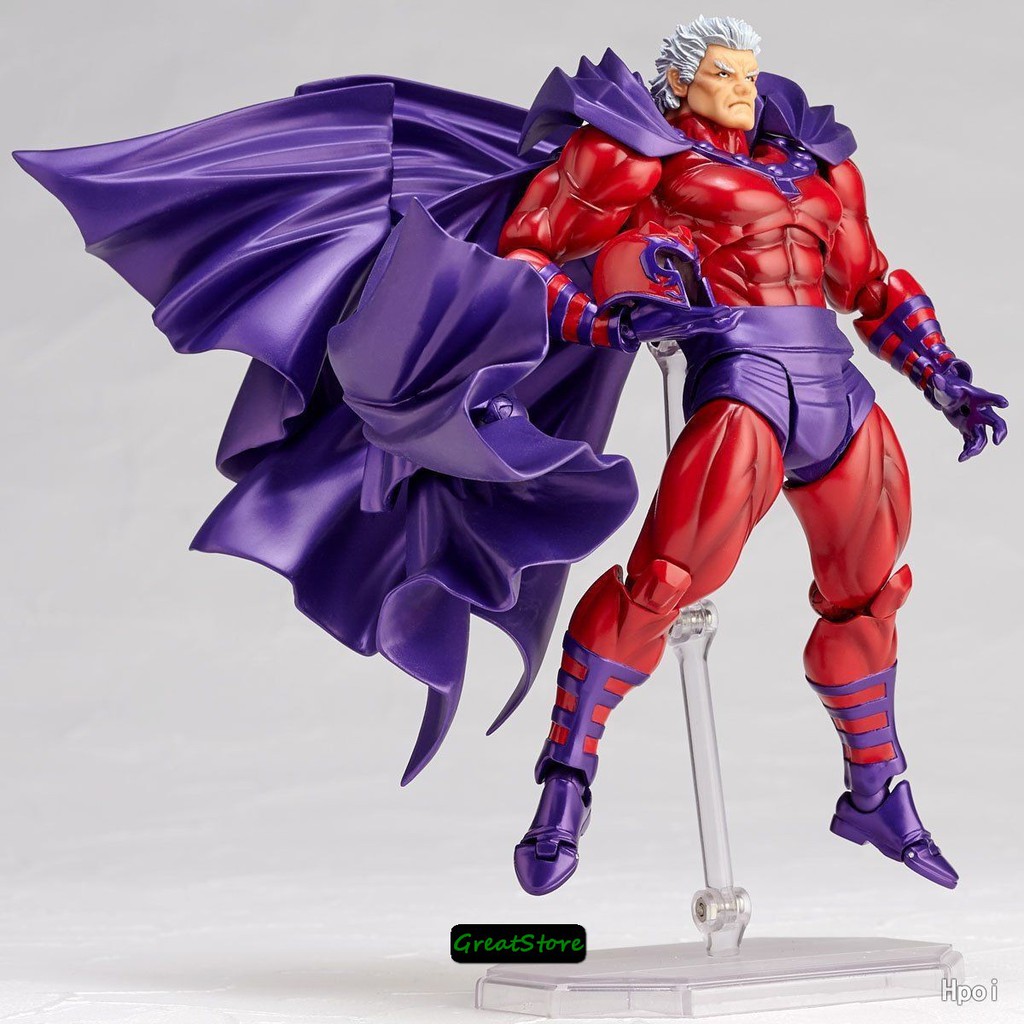 ( CHẤT, HÀNG CÓ SẴN ) MÔ HÌNH NHÂN VẬT MAGNETO X MEN FIGMA PHONG CÁCH YAMAGUCHI CỬ ĐỘNG ĐƯỢC