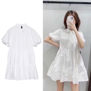 ĐẦM BABYDOLL XOÈ TRẮNG