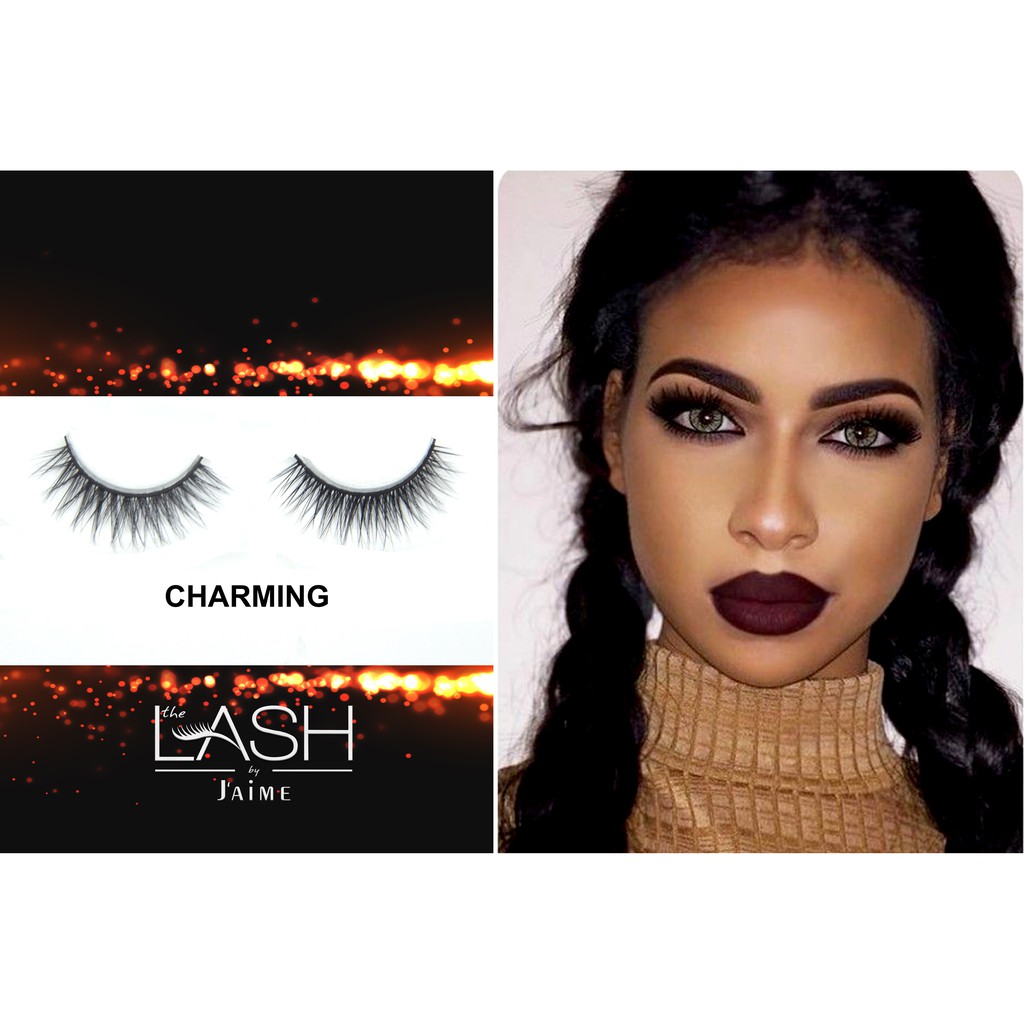 Mi Lụa CHARMING 1 CẶP - 3D Silk Lashes - The Lash By Jaime