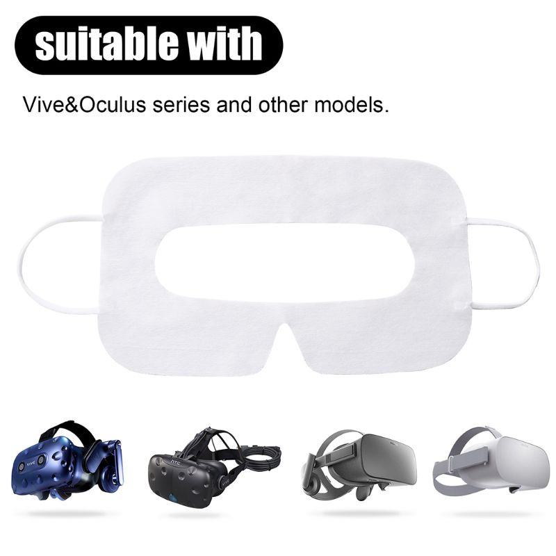 Sweat Absorbing Eye Mask VR Glasses Disposable Patches For Oculus/HTC VIVE/PS VR