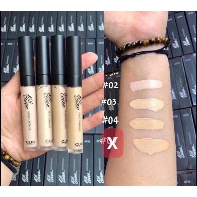 Kem Che Khuyết Điểm Clio Liquit Đủ Tone