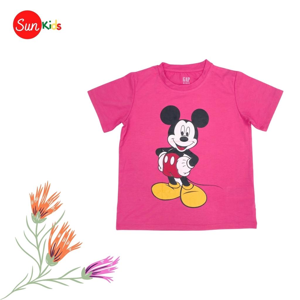 Áo thun cho bé gái, áo phông bé gái chất cotton mềm mát, size M - XXXL - SUNKIDS