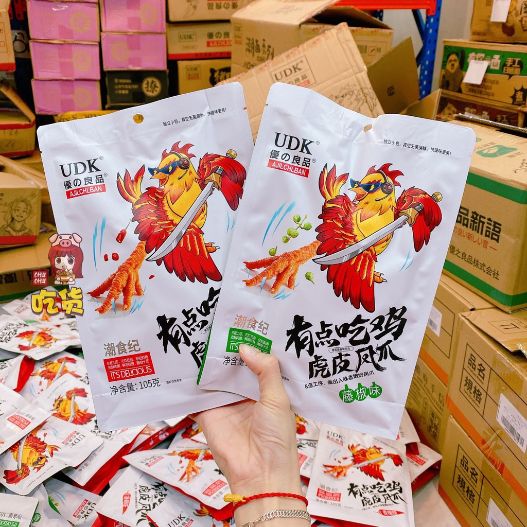 CHÂN GÀ QUÁI THÚ CAY ĂN LIỀN HỒNG KÔNG | BigBuy360 - bigbuy360.vn