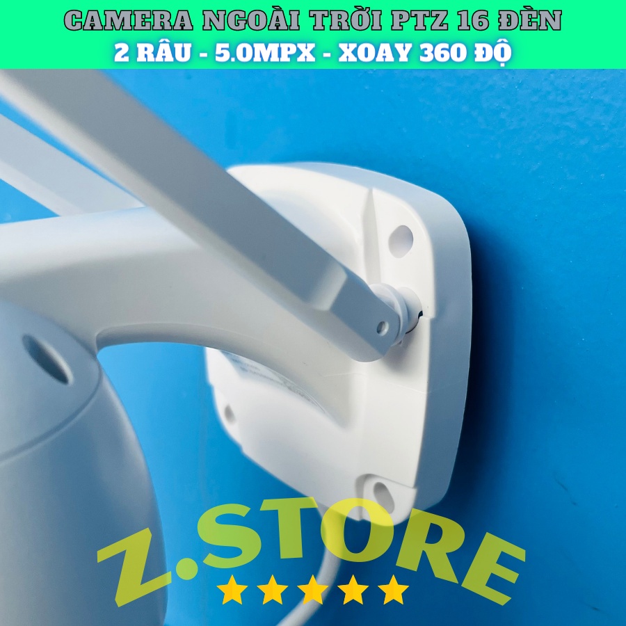 Camera IP Yoosee Ngoài Trời PTZ 16LED 3.0Mpx FULL HD Tiếng Việt VÀThẻ 32Gb Yoosee