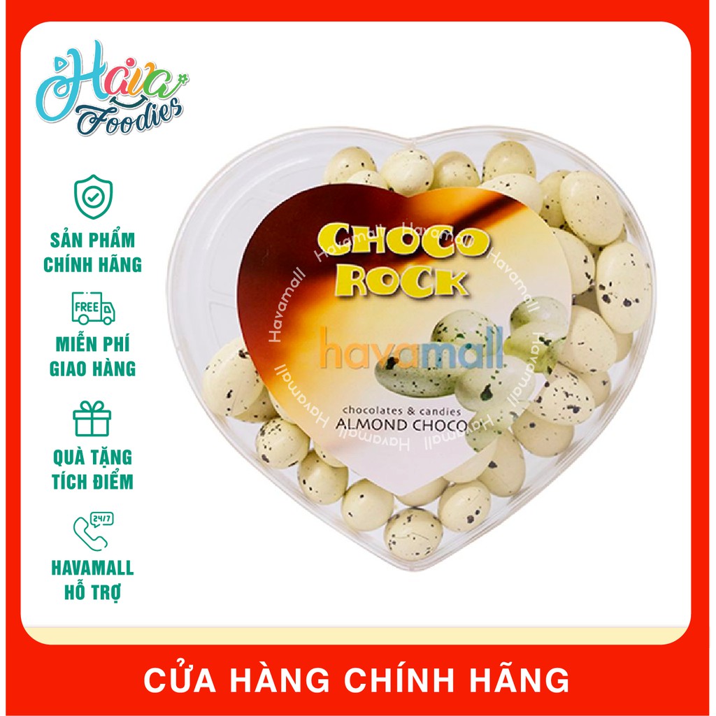 Kẹo Socola Choco Rock Trứng Khủng Long Nhân Hạnh Nhân