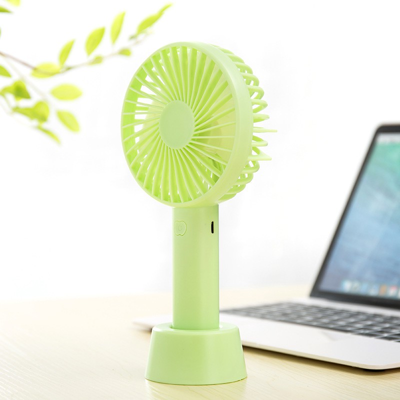 Quạt mini tích điện cầm tay có chân đế để bàn 3 tốc độ gió N9 | BigBuy360 - bigbuy360.vn