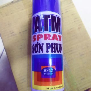 Sơn phun ATM A242 màu xanh dương