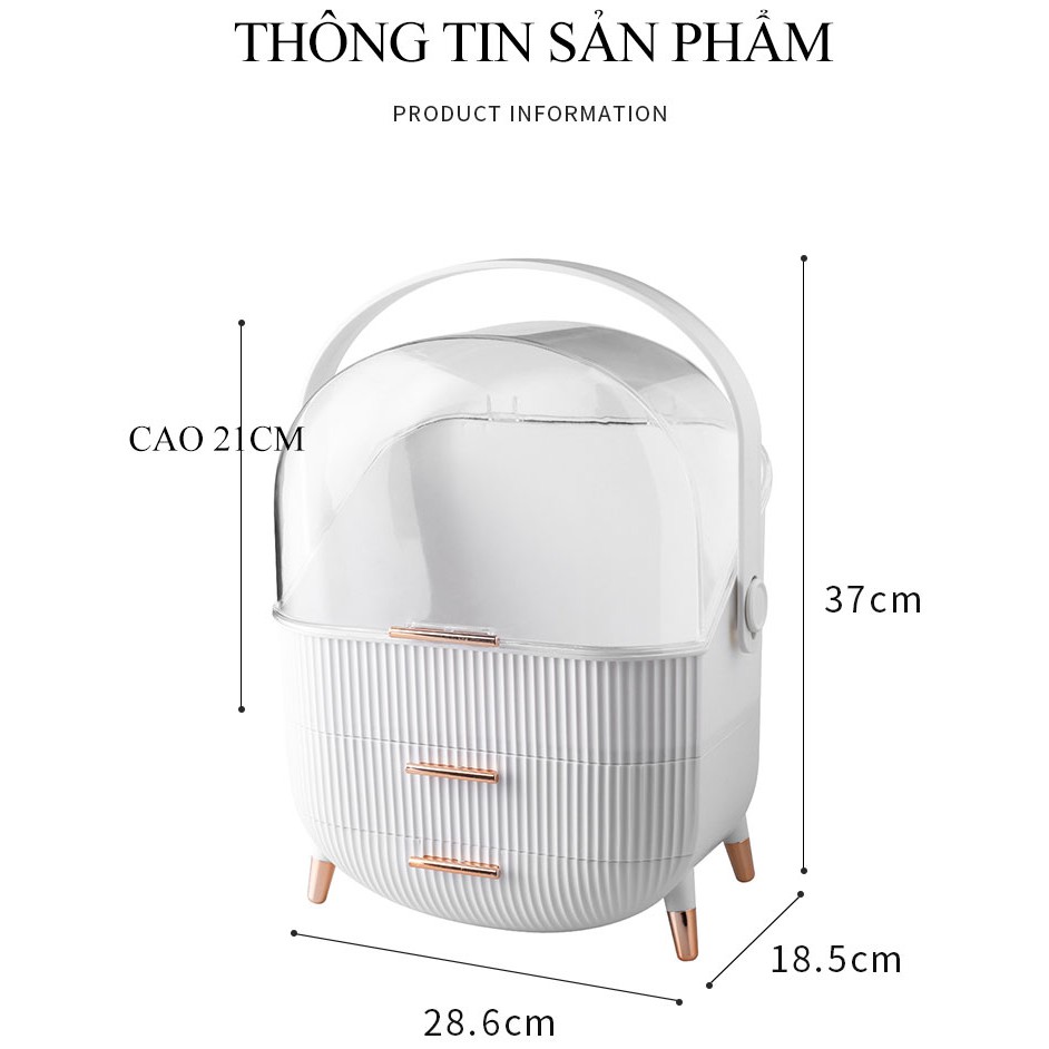 Kệ Để Mỹ Phẩm Cao Cấp, Hộp Đựng Mỹ Phẩm Nhập Khẩu( PNMP6) | BigBuy360 - bigbuy360.vn