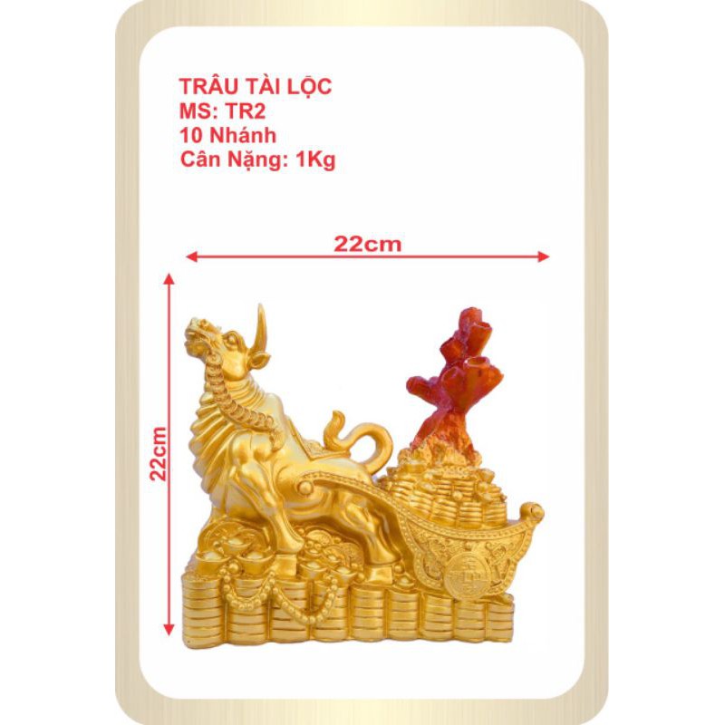 THỎI TRÂU VÀNg TÀI TỘC ĐÓN TẾT