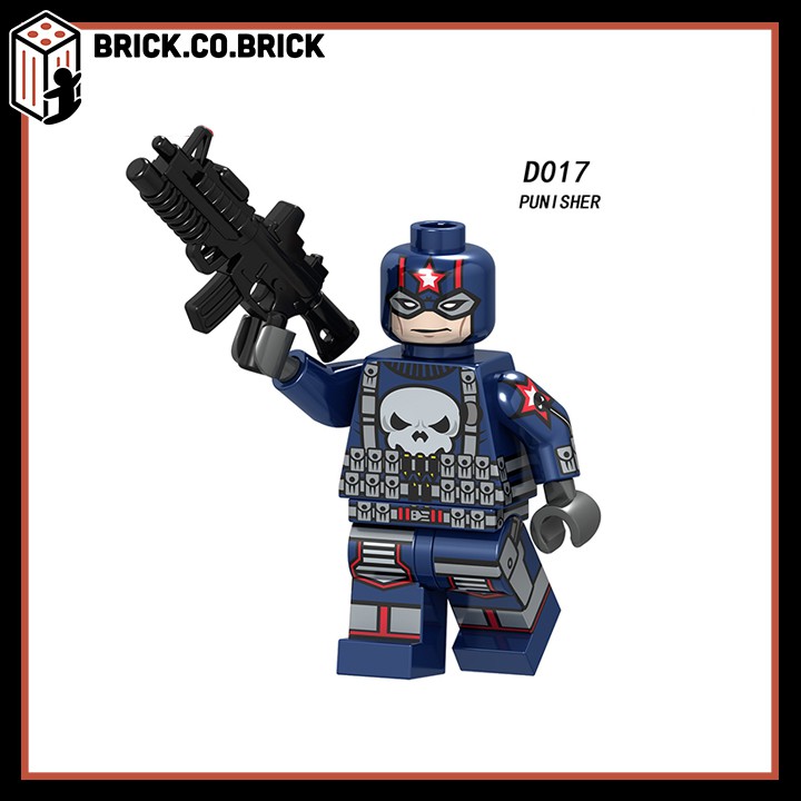 Lego Siêu Anh Hùng Batman Non Tony Black Panther Captain America Đồ Chơi Lắp Ráp Xếp Hình Super Hero Người Dơi D011-D017