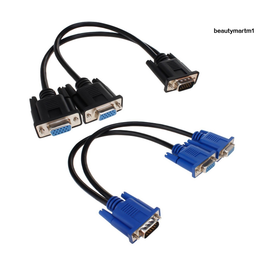 Cáp Chuyển Đổi 1 Cổng Mini Sang 2 Cổng Vga Cho Laptop Máy Tính Để Bàn | BigBuy360 - bigbuy360.vn