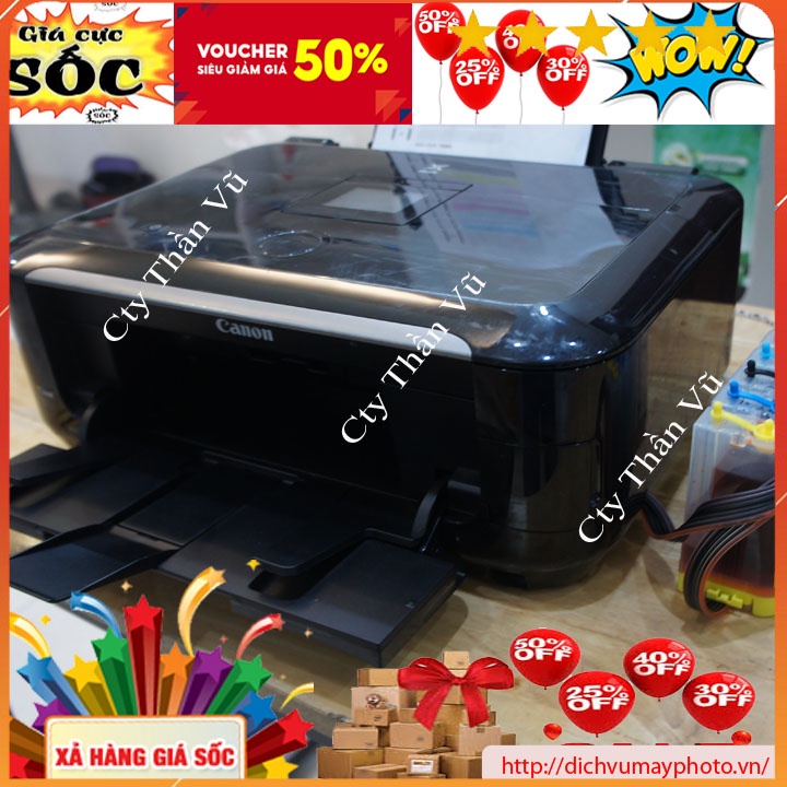 Máy in màu Canon MG 6120 6230 cũ hàng nội địa Nhật có in đảo mặt in màu chất lượng có bảo hành INECO