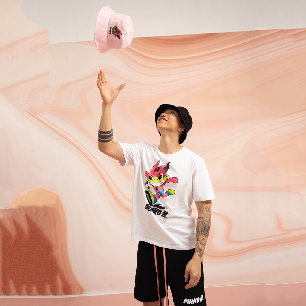 Áo thun PINKO H. LOGO TSHIRT by Đoàn Văn Hậu DVH House